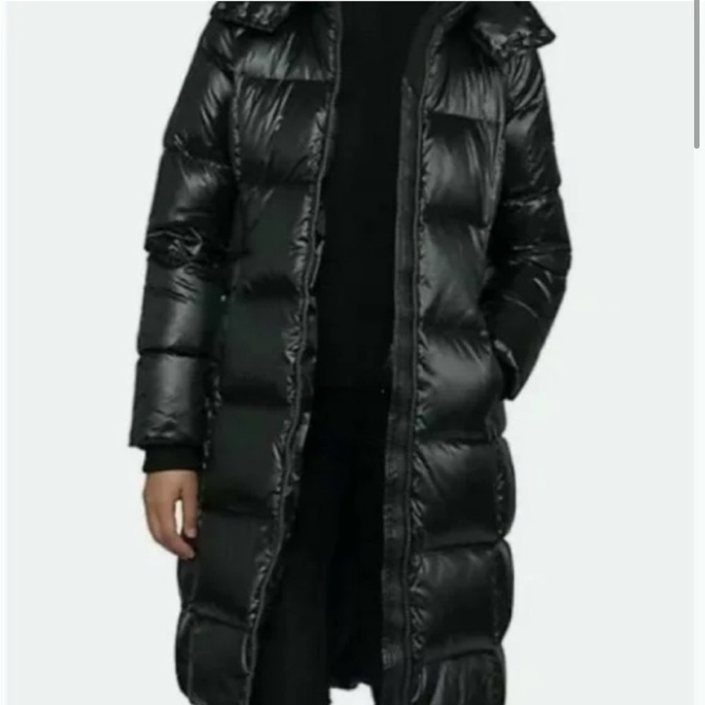 PAJAR Ruby Black Down Puffer Parka. - Picture 2 of 6
